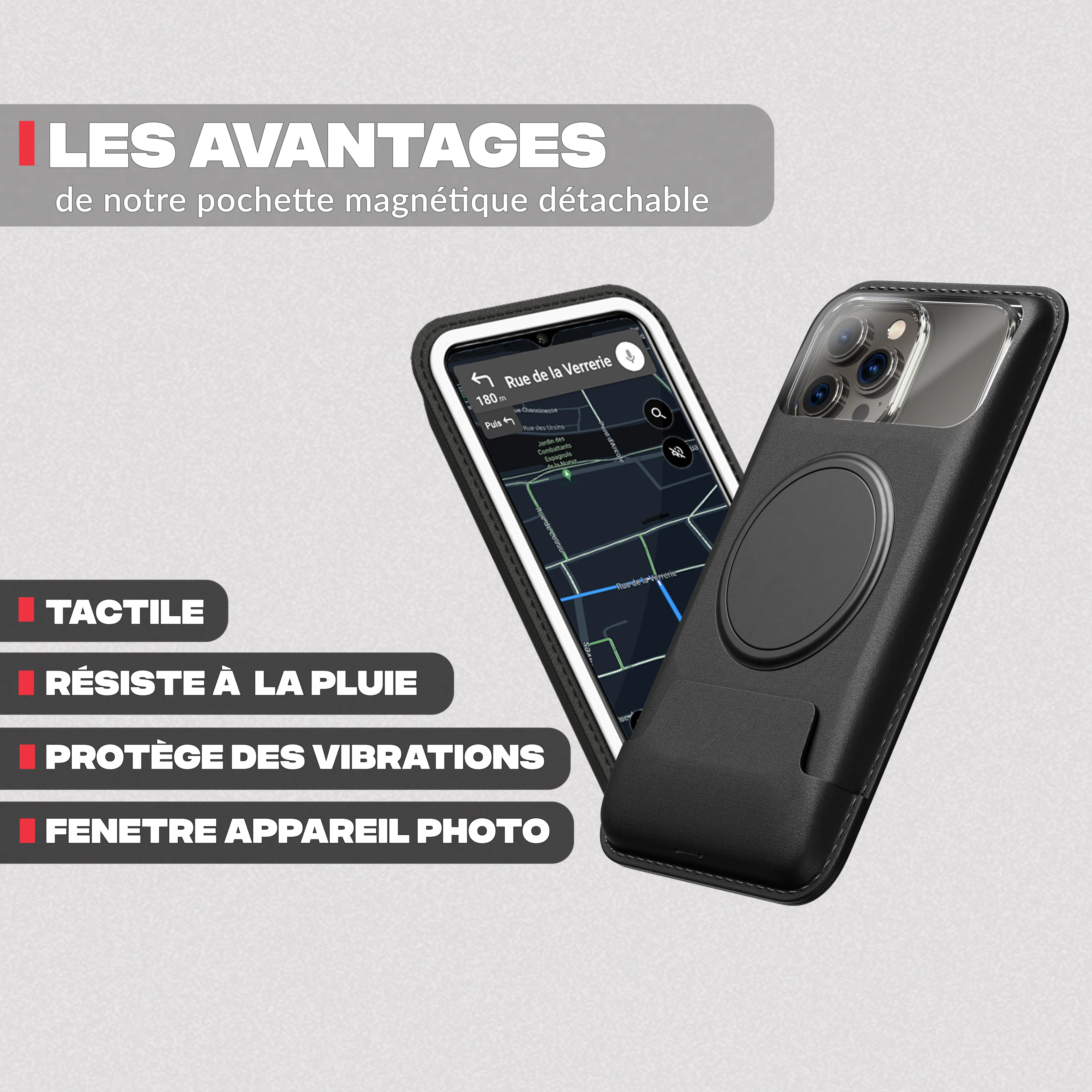 Support téléphone moto PRO BOOST - Image 4