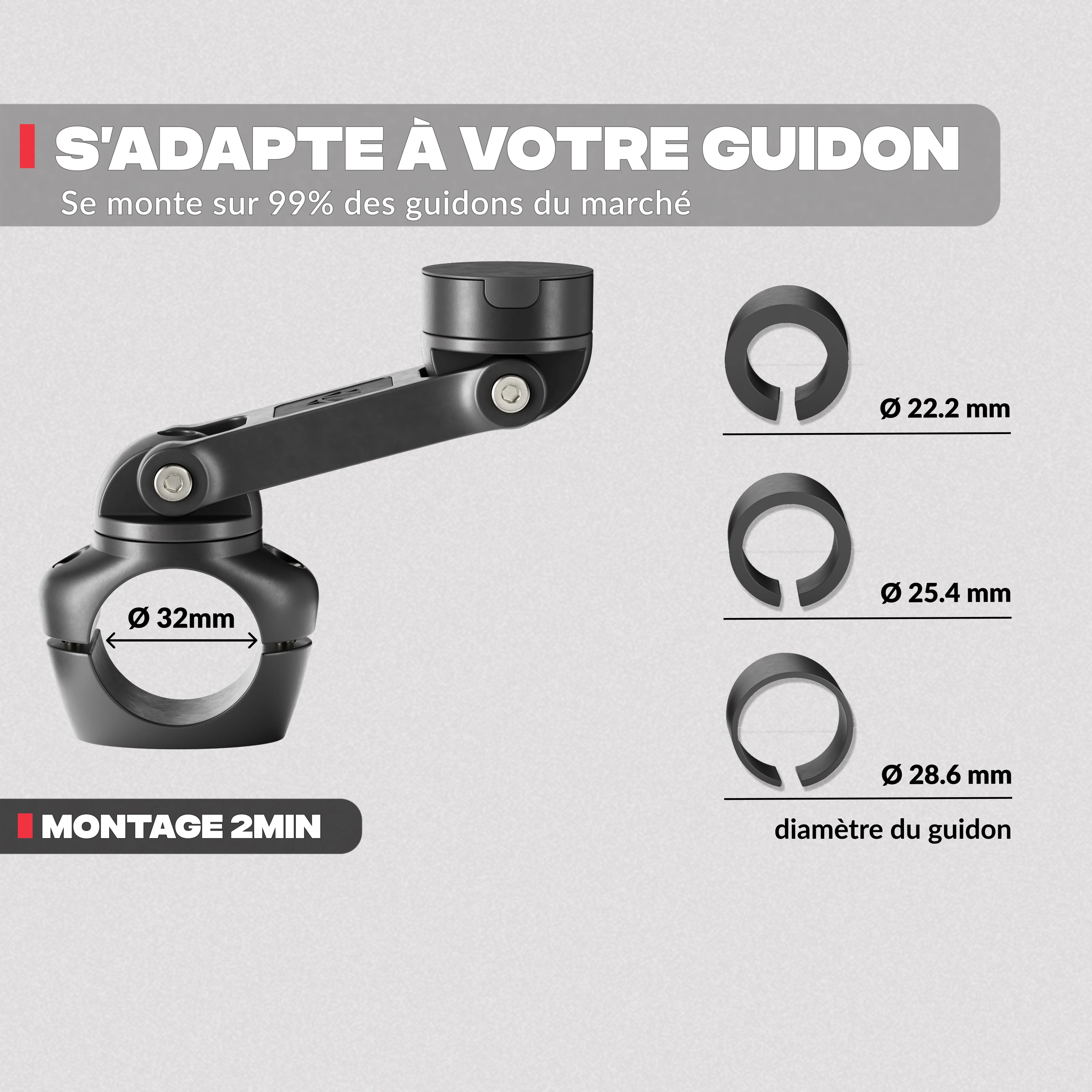 Support téléphone moto PRO BOOST - Image 4